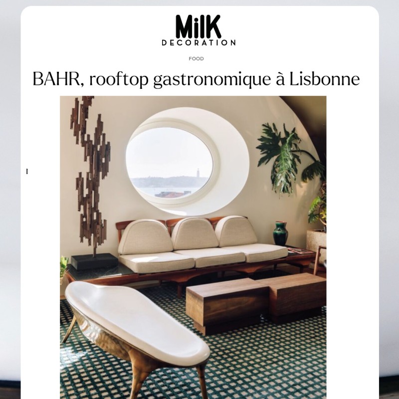 Milk Decoration  - Bahr - Rooftop Gastronomique à Lisbonne